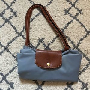 Light Blue Longchamp Bag (medium size)